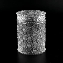 চীন Luxury 10oz frosted red glass candle jars and candle holders - COPY - emqjkd নির্মাতা