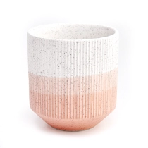 Tsina wholesale  elegant 16oz pink ceramic  candle holders for home decor - COPY - fwhvkd Manufacturer