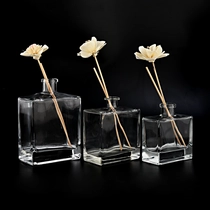 Kina 100ml 200ml 370ml 520ml Glasdiffuserflasker Firkantede glasdiffuserflasker Leverandør fabrikant