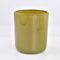 Kina luksus blanke 14 oz rundbundede stearinlysglas fabrikant