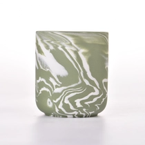 China custom ceramic candle vessels round ceramic candle container supplier manufacturer