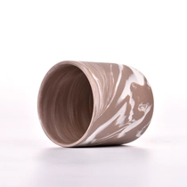 Chiny ceramiczne puste słoiki na świece unikalne luksusowe naczynia na świece niestandardowe pojemniki na świece producent