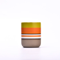 Chiny 8oz round bottom ceramic candle jars for home decorations - COPY - mmnfnv producent
