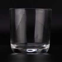 Китай Популярен 5oz 8oz 10oz стъклен свещник с кръгло дъно за домашен декор Производител