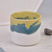 China New Arrival Ceramic Candle Vessels Wholesale manufacturer
