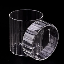 ประเทศจีน โถเทียนแก้ว borosilicate ขนาด 12 ออนซ์พร้อมฝาปิดสำหรับเทียนหอม ผู้ผลิต