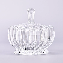 Kina Engros Christmas 260ml glas lysestage & låg med håndtag fabrikant