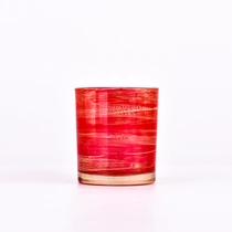 ประเทศจีน large capacity diagonal stripes  glass candle holder - COPY - 7uki6l ผู้ผลิต