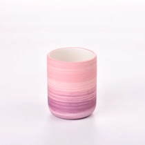 China Wholesale empty ceramic candle vessels luxury bulk scented candle jar manufacturer