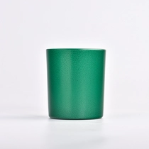 ประเทศจีน spraying color 8oz glass candle jars and lids with candle holders - COPY - c72873 ผู้ผลิต