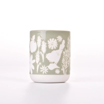 China hot sales 5oz ceramic candle votive jar manufacturer