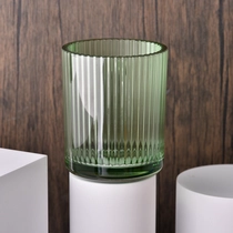 চীন 12 oz fluted প্যাটার্ন গ্লাস মোমবাতি জার এবং পাইকারি জন্য মোমবাতি ধারক নির্মাতা