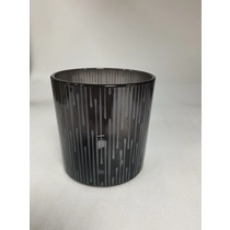 China Borong 6oz 8oz 10oz 12oz 14oz 16oz balang garis lurus dengan warna tersuai dengan kesan penitis pada Balang Kaca untuk membuat lilin pengilang