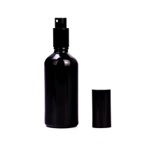 Kina varmt salg 100ml sort glas sprøjteflaske fabrikant