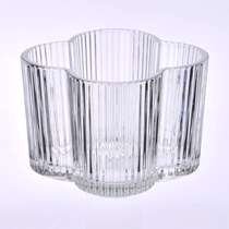 Kina boligindretning 14oz kløver stearinlysglas fabrikant
