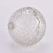Chine Octagonal glass candle jars with lids large glass candle holders with lids - COPY - udumdl fabricant