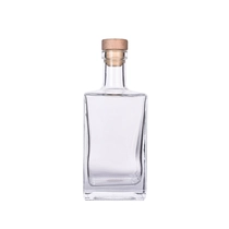 Çin Toptan 12oz 13oz 14oz ev dekorasyonu büyük cam difüzör şişe tıpalı üretici firma