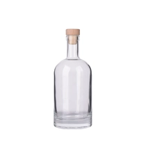 Kina 530ml stor langhalset glasflaske med korkprop fabrikant