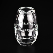 Kina egg shape glass candle jar with lid - COPY - 8evwko fabrikant
