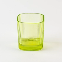 Китай 300ml square shape stripe glass candle vessel with home decor - COPY - mwg87b Производител