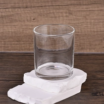 China Supplier custom-made 303ml transparent glass candle jar for home decoration manufacturer