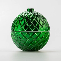 Kina Ferie dekoration grøn farve julekugle glas lysskib stearinlys fabrikant