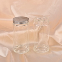 porcelana Jares de velas de vidrio transparentes simples y personalizados al por mayor con tapas disponibles fabricante