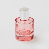 Kina Engros 30 ml gennemsigtig lyserød glasparfumeflaske med sølvhætte fabrikant