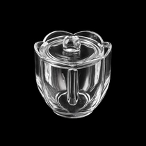 Китай Wholesale 200ml flower shape glass jar with matched glass lids - COPY - pd7nd3 Производител