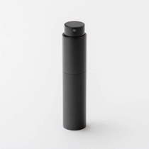 Kina Twist 5ml Matte Black Duft Atomizer Rejse Glas Parfume Flaske Body Mist fabrikant