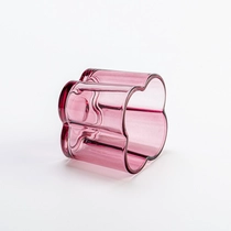 Kina Leverandør 295 ml blomsterformet 8 oz glasbeholder duftende lysestage fabrikant