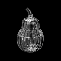 Kina Wholesale 327ml Diamond Effect Glass Candle Jar With Matched Glass Lids With Rabbit Ears' Shape Handle - COPY - ijlrq5 produsent