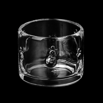 Kina holiday 8oz embossed artwork glass candle jar - COPY - lm1j9r produsent
