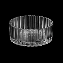 Kina 800ml Jumbo stearinlyskrukker Custom Large Glass Candle Vessel Engros produsent