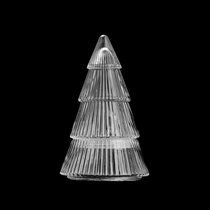 Chine Supplier 340ml Luxury Newly Christmas Tree Shape Glass Candle Jar & Matched Glass Lids & Silicone in - COPY - o959ue fabricant
