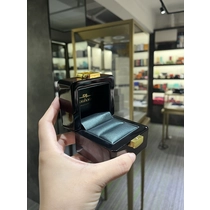 China Lacquer finished wooden expensive quality packaging leather insert ring jewelry box manufacturer