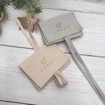 China Yadao Bolsas de joias de microfibra de envelope plano de luxo com logotipo para caixa de joias fabricante