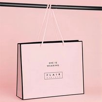 China sacola de compras de impressão rosa doce com alça de corda fabricante