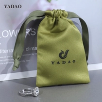porcelana Bolsa de raso con diseño de cordón verde aguacate fabricante