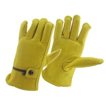 China China Kuhkornleder Anit-Cut-Handschuh-Fabrik, Kuhkorn-Leder-Anti-Schneide-Arbeitshandschuhe-Lieferant, voller Leder-Fahrhandschuhe Hersteller Hersteller