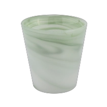 Cina Effetto in pietra di lusso 200ml Portacandele in vetro per la casa per la casa decorativa per la casa produttore