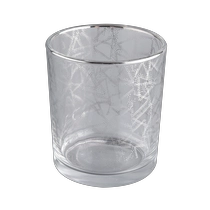Kina 400ml Dekal runt cylinderglasets ljusburk från soligt glas tillverkare