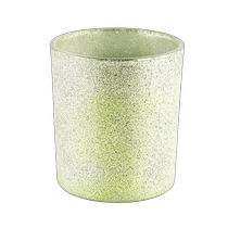 China Light gold Glass Candle Jar for Wedding Event or Home Decoratio manufacturer