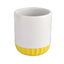 China Hot Selling Empty Ceramic Candle Jars manufacturer