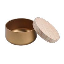 China 180ml  tin cylinder jar with lids empty home decoration for wholesale manufacturer