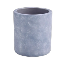 China 15oz  dark color concert cylinder candle jar empty home decoration for wholesale manufacturer