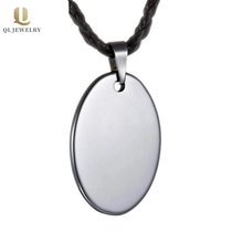 Chine Pendentif en carbure de tungstène de la journée de haute qualité pour hommes Pendentif en carbure de tungstène pour hommes Haute polie Tungstène Tungsten Tag Chine Fabricant fabricant