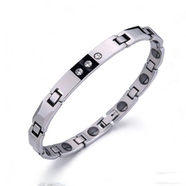 China Premium-Armbänder aus Wolframstahl mit Wellness-Steinen und Strasssteinen | Unisex-High-End-Lieferant Hersteller