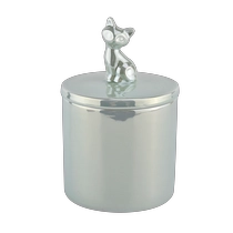 Cina Vaso di candela in ceramica animale di lusso con coperchio produttore