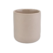 China 10oz Custom Empty Ceramic Jar for Candle Vessel manufacturer